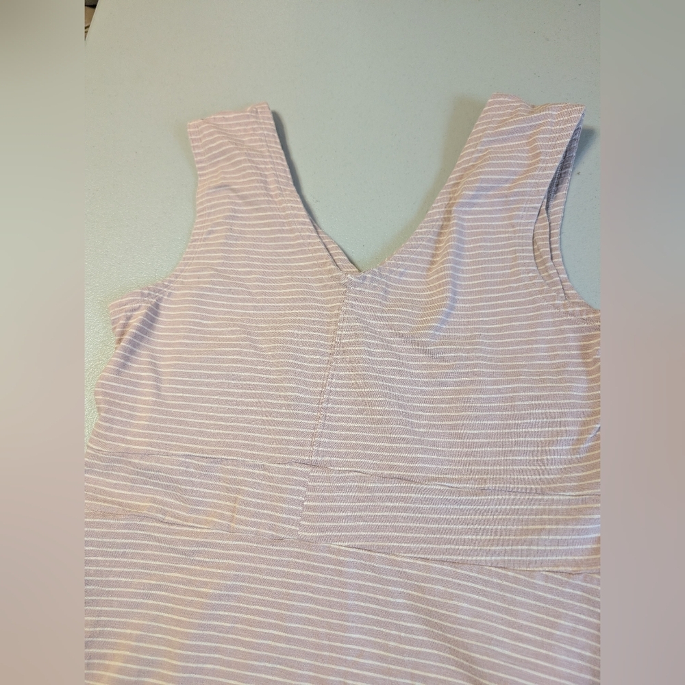 Patagonia large pink striped dress - Picture 4 of 6